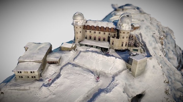 Hotel Gornergrat Kulm - Zermett, Switzerland – Modello 3D gratuito STL