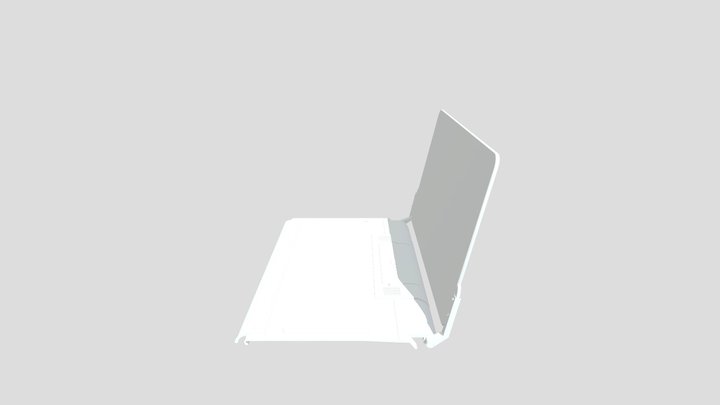 A Laptop Deus Ex Mankind Divided 3D Model