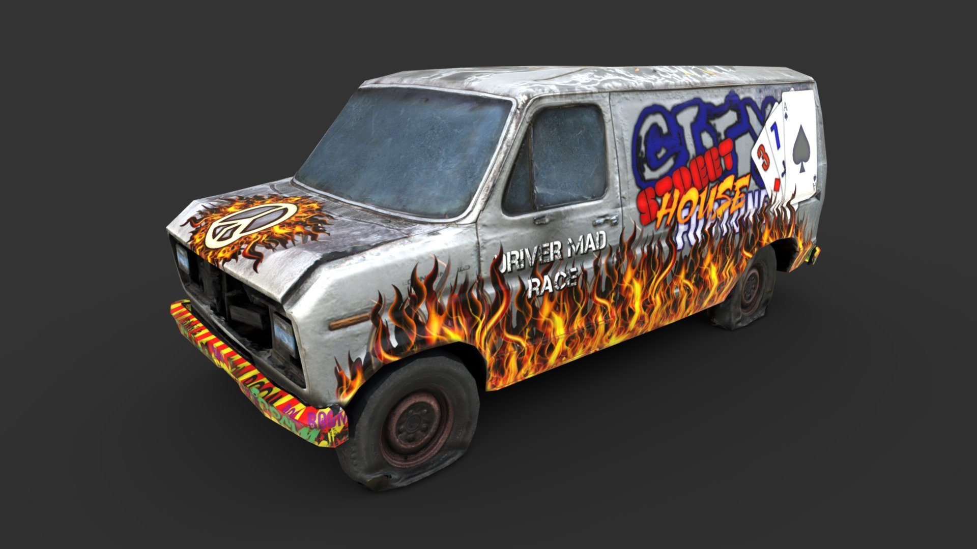GraffitiChallenge OLD CAR