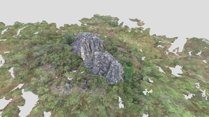 Nychum Station - Limestone Outcrop 3D Model