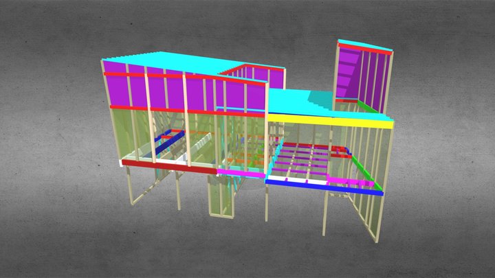 S2邸(大阪) 3D Model