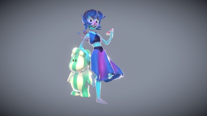 Lapis Lazuli 3D Model