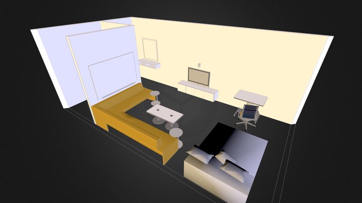 Guest Rooms 02 3D Model