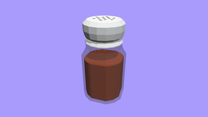 Pepper Shaker 3D Model
