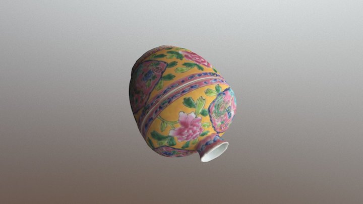 Peranakan Porcelain (LD) 3D Model