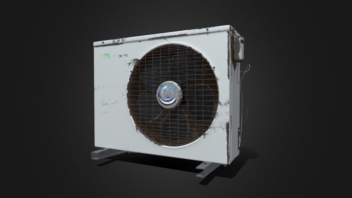 Air Conditioner Unionaire 3D Model