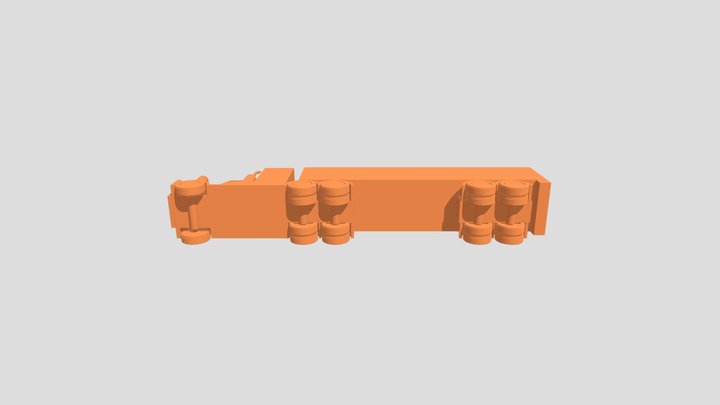 ToyTruck 3D Model