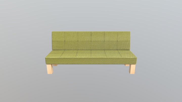 sofa_room307 3D Model