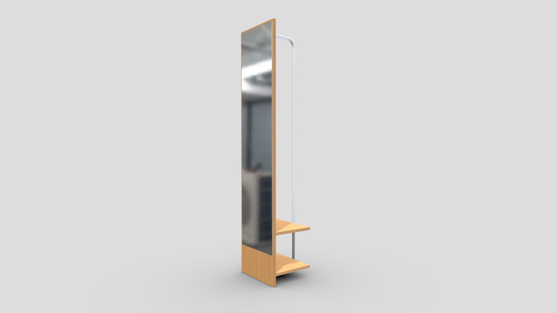 fake full body mirror hanger Buy Royalty Free 3D model by interior