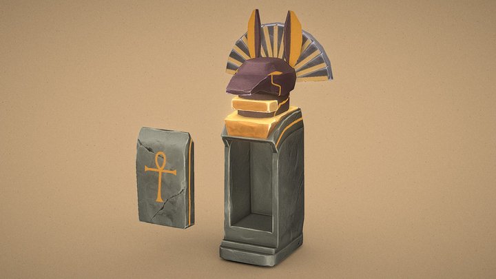 Egyptian Cat God Coffin