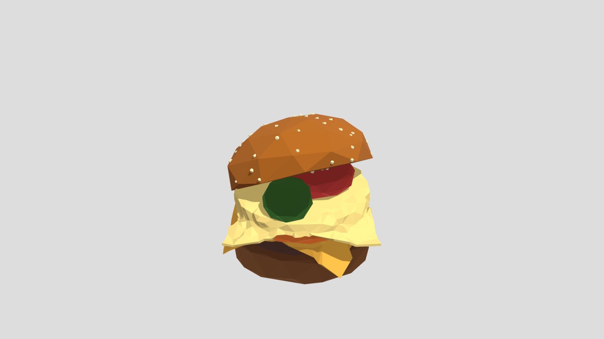 Hamburger — Sketchfab embed 3D viewer