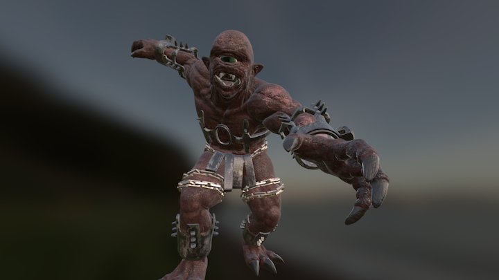 Giant Cyclops - Dragon's Dogma Fanart 3D Model