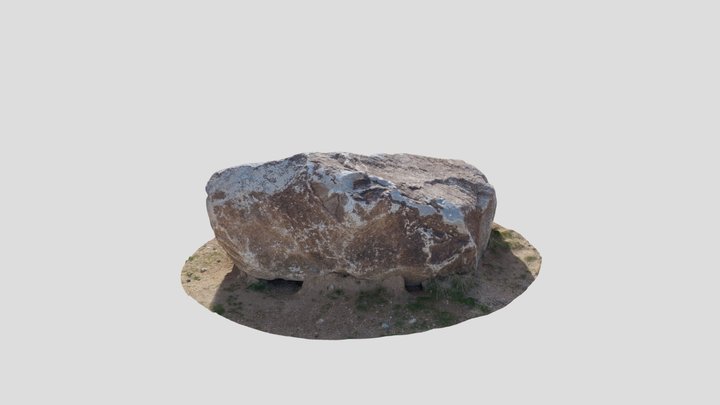Joshua Tree CA, Rock1 3D Model