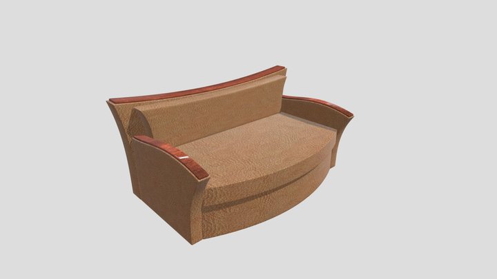 Sofa "Bend" 3D Model