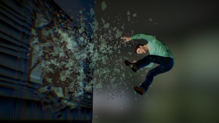 Joe Explode 3D Model