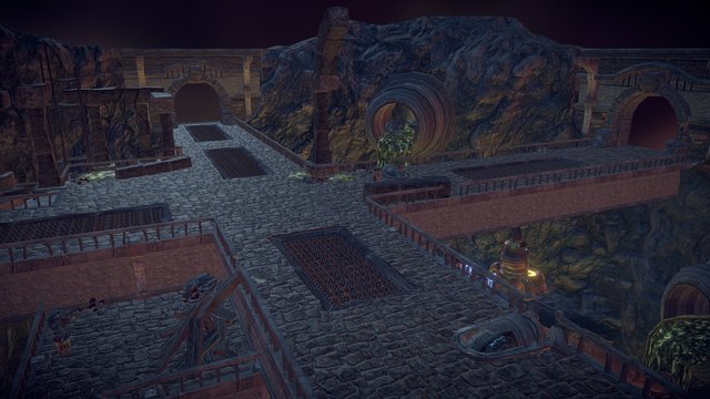 The Sewers 3D Model