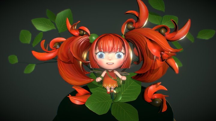TongGwaw Fairy 3D Model