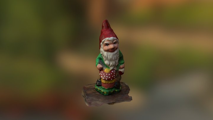 GARDEN GNOME 3d Scan 3D Model