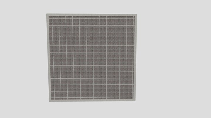 NRSA80 paneel 200x200 3D Model