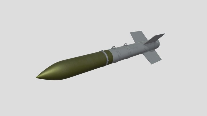 Tiny Tim Rocket 3D Model