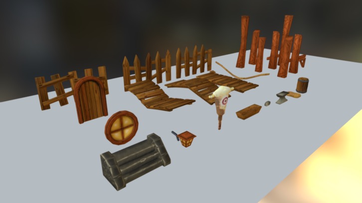 Modular House Small Parts - 3D model by cowleym5 [79ced1c] - Sketchfab