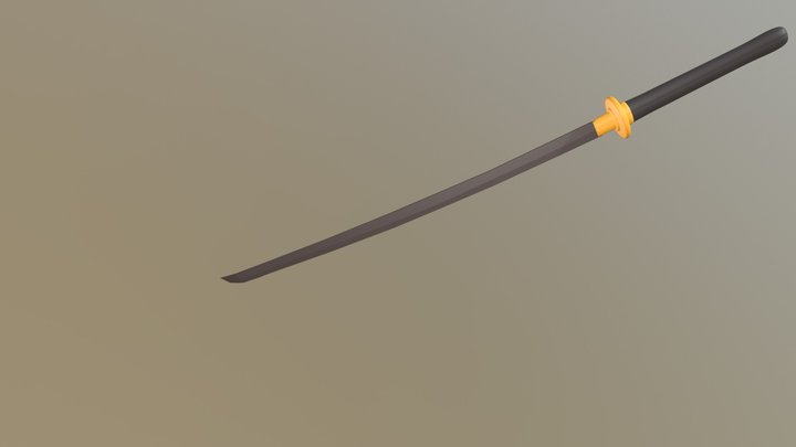 Katana 3D Model