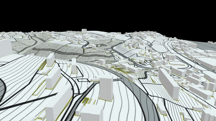 Rochecardon, Lyon (extraits) 3D Model