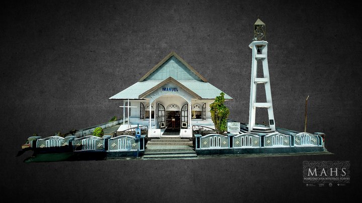 Imanuel Church, Durjela, Aru, Indonesia 3D Model