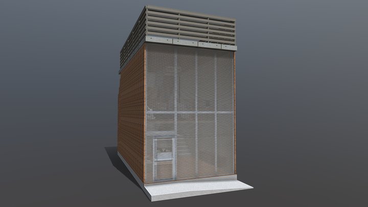 一户建（02）迷你型 – Kostenloses 3D-Modell STL
