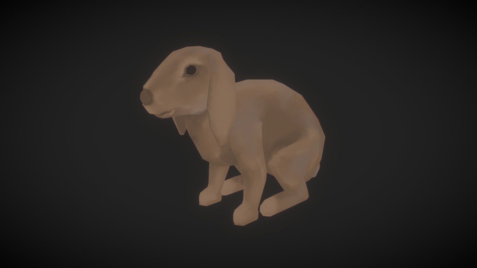Painterly Rabbit - 3D model by aljubicic [79d178a] - Sketchfab