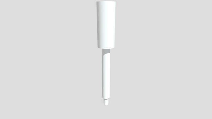 Single Stick OBJ 3D Model
