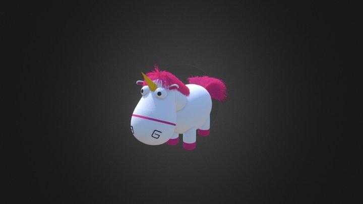Despicable Me Unicorn 3D Model