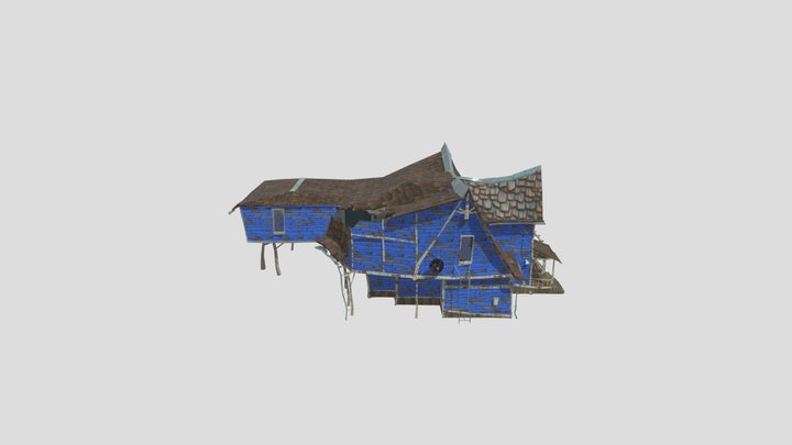 neighbor-house-from-hello-neighbor-2 (1) 3D Model