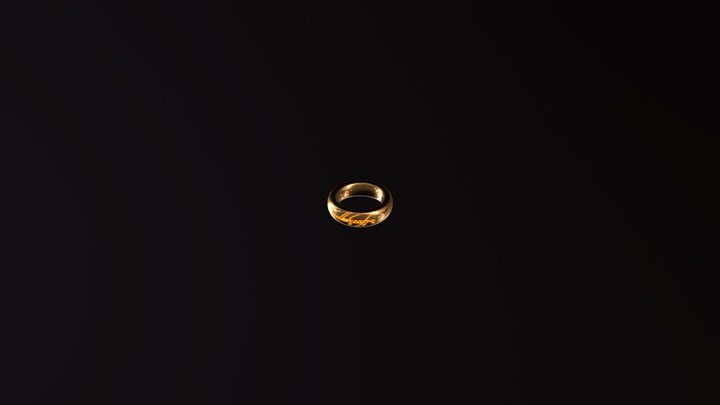 The One Ring 3D Model