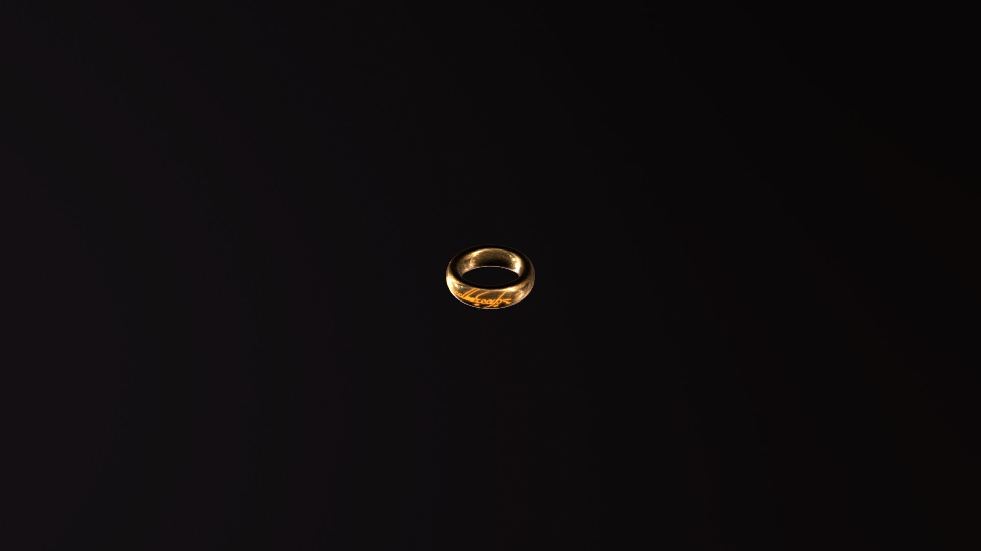 The One Ring - 3D model by ellesse92 [79d4b66] - Sketchfab