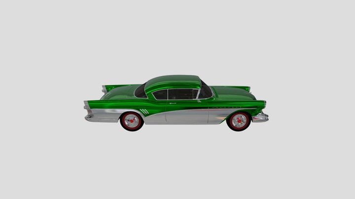 1957_buick_roadmaster 3D Model