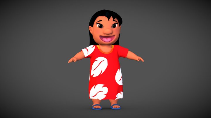 Lilo 3D Model