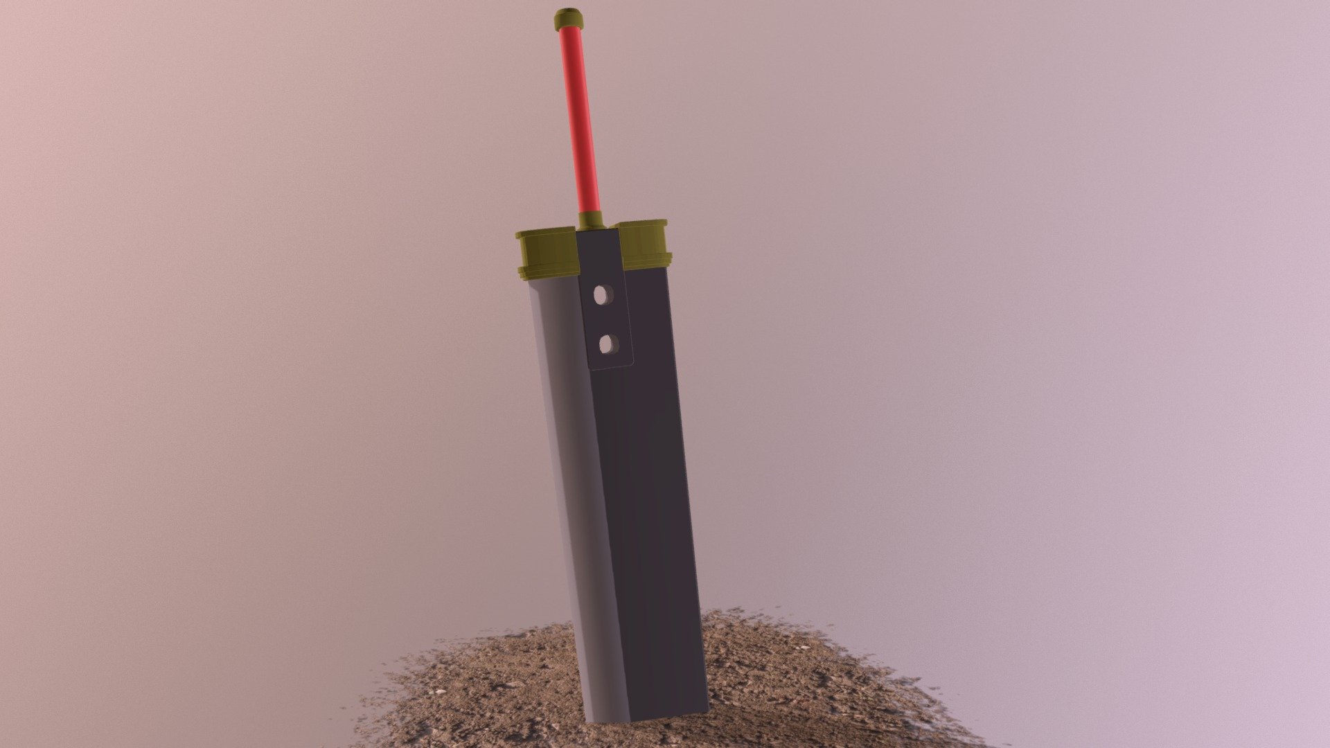 Buster Sword (Colours blocked out)