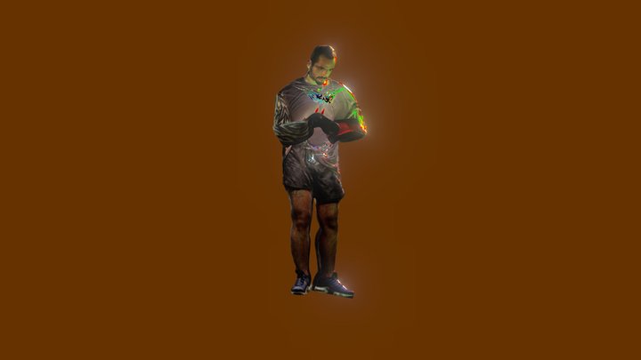 RareDankArt on Phone in #663300 Space 3D Model