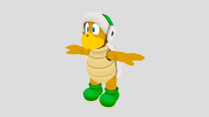 Mario Party 8 - Hammer Bro – Modello 3D gratuito STL