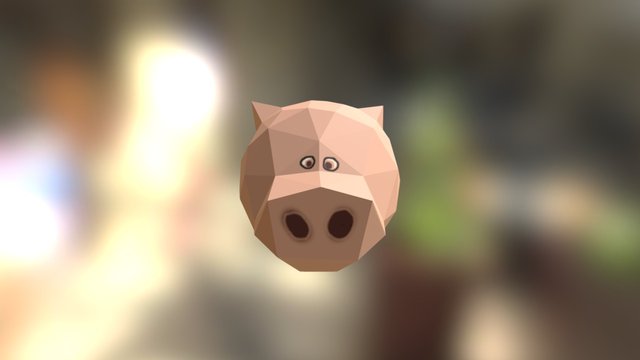 LowPig 3D Model