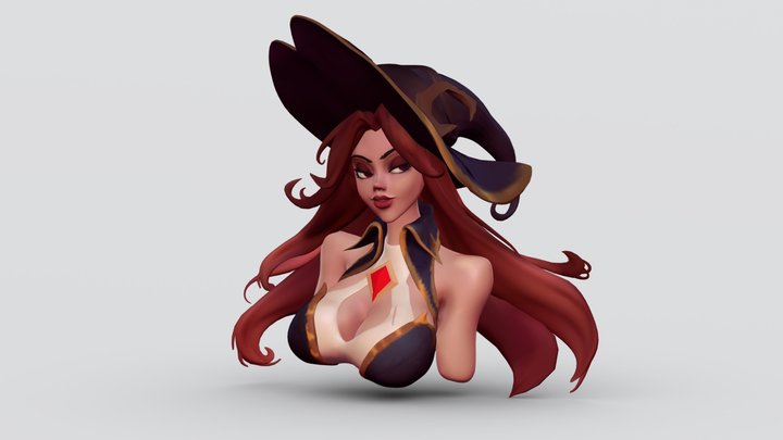Witch 3D Model