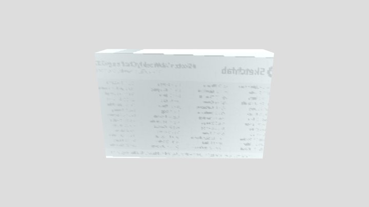 rip sketchfab weeklys 3D Model