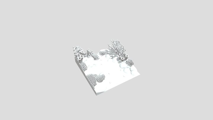 Stylized Street Diorama – Modello 3D gratuito STL