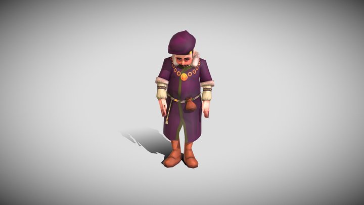 Hip Hop Dancing 3D Model