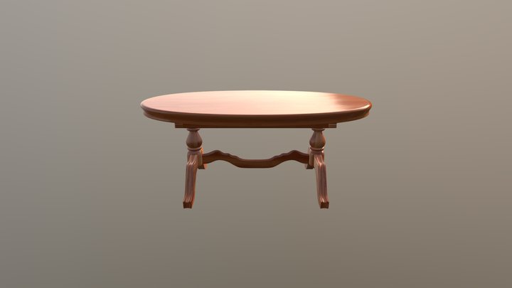 TABLE-Smooth 3D Model