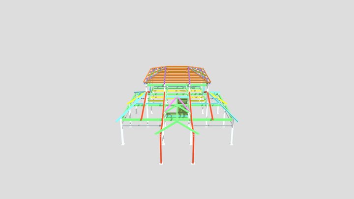 五結農舍 3D Model