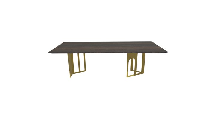 Portico Table BR 3D Model
