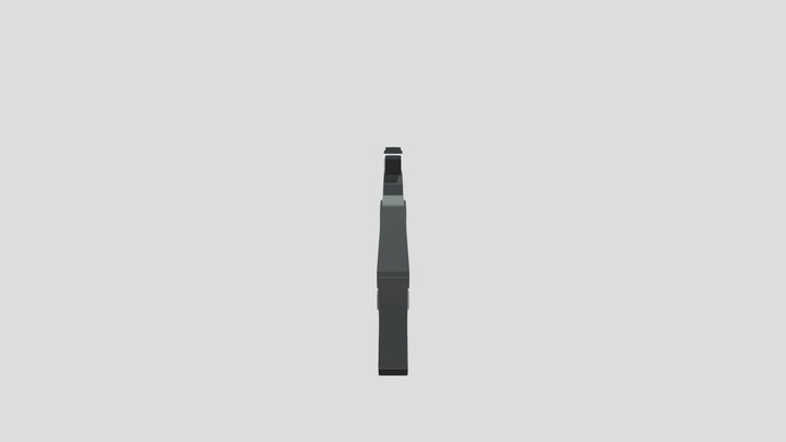 Low Poly Gun Model