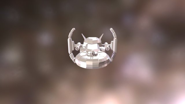 Alcubierre Starship 3D Model